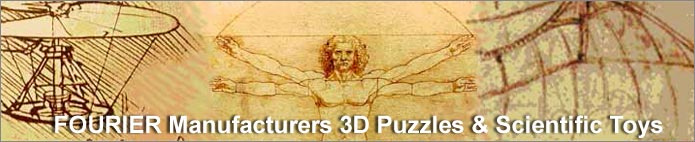 Fourier Manufacturers 3D Puzzles & Scientific Toys